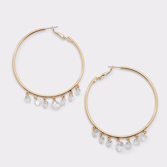 ALDO Gold Elastane Women's Earrings